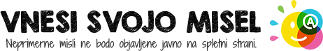 Vnesi svojo misel